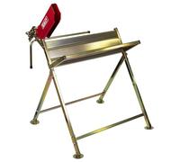Sealey Heavy-Duty Sawhorse with Chainsaw Holder, 150kg Capacity, Adjustable Folding Metal Holder, Workbench - LSH150HD