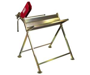 Sealey Heavy-Duty Sawhorse with Chainsaw Holder, 150kg Capacity, Adjustable Folding Metal Holder, Workbench - LSH150HD