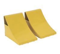 Heavy-Duty Steel Wheel Chocks 4kg - Pair
