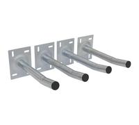 Sealey Wall Mountable Storage Hooks - Set of 4