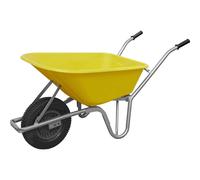 Sealey Heavy Duty Wheelbarrow 100l Yellow
