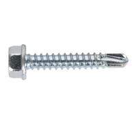 Sealey Hex Head Zinc Plated Din 7504K Self Drilling Screws