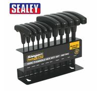 Siegen Hex Key Set 10pc T-handle Metric