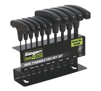 Sealey Hex Key Set 10pc T-Handle Metric S0466