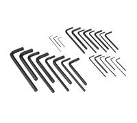 Sealey Hex Key Set 25PC Metric & Imperial Premier Chrome Vanadium Steel