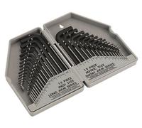 Sealey Hex Key Set 30Pc Long/short-Arm - Metric/imperial S0484