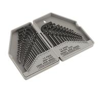 Sealey S0484 Hex Key Set 30Pc Long/Short-Arm - Metric/Imperial