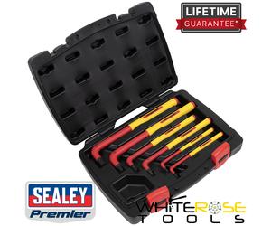 Sealey Hex Key Set 6pc Extra-Long VDE Premier Storage Case