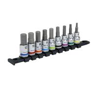 Sealey Hex Socket Bit Set AK6250 9pc 3/8" Sq Drive Platinum