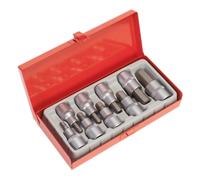 Sealey Hex Socket Bit Set AK620 – 9pc 1/2" Sq Drive