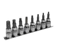 Sealey Hex Socket Bit Set AK65603 – 8pc 3/8" Sq Drive Lock-On™ – Imperial