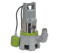 Sealey Submersible Dirty Water Pump WPD415 Hi-Flow Stainless Auto 417 L/min 230V