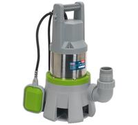 Sealey Submersible Dirty Water Pump WPD415 Hi-Flow Stainless Auto 417 L/min 230V