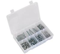 Setscrew, Nut & Washer Assortment 444pc High Tensile M5 Metric
