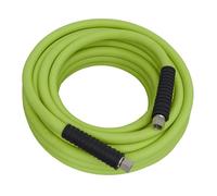 Sealey High-Visibility Hybrid Air Hose with 1/4"BSP Unions 10m x 8mm