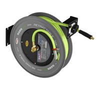 Sealey High Visibility PVC Air Hose and Smooth Retraction Steel Reel 10mm 20m