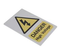 Sealey High Voltage Warning Sign 200 X 300mm Hvsa4