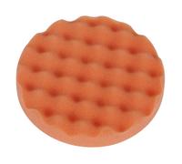 Sealey Hook-and-Loop Buffing & Polishing Foam Head 150 x 25mm - Orange/Firm PTCC