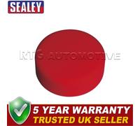 Sealey Hook-and-Loop Buffing & Polishing Foam Head 150 x 50mm Red/Ultra-Soft