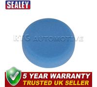 Sealey Hook-and-Loop Buffing & Polishing Foam Head 80 x 25mm Blue/Medium