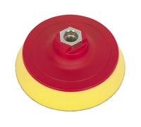 Sealey Hook-and-Loop Ultra-Soft Backing Pad 120mm M14 x 2mm PTCBPV3S