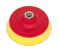 Sealey Hook & Loop Versatile Ultra Soft Backing Pad 120mm M14 X 2mm Ptcbpv3S