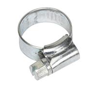 Sealey Hose Clips 30 Pieces Zinc Plated 12mm - 22mm 0.47" - 0.87" Shc00