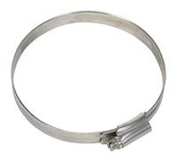 Sealey Hose Clips 5 Pieces Stainless Steel 80mm - 100mm 3.15" - 3.94" Shcss4