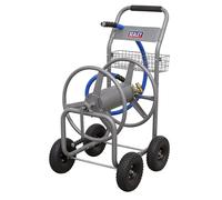 Sealey Heavy Duty Hose Reel Cart Lightweight Durable Tubular Steel Design HRCHD