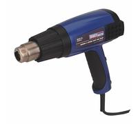 Sealey Hot Air Gun 2000W 3-Speed 50-600°C Variable Heat Paint/Paper Stripping