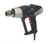 Sealey Hs104K Deluxe Hot Air Gun Kit with Led Display 2000W 80-600
