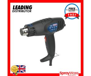 Sealey HS105 Heat Gun 1600W 375°C/500°C 2-Step Temp Control - Vertical Stand