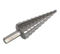 Sealey AK4744 Hss 4341 Step Drill Bit 4-22Mm Double Flute