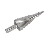 Sealey HSS 4341 Step Drill Bit 4-22mm In 2mm Increments Spiral Flute AK4747