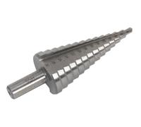 Sealey 4mm To 30mm HSS High Speed Steel Metal Conduit Step Drill, AK4745