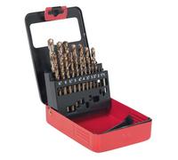 Sealey HSS Cobalt Fully Ground Drill Bit Set 19pc