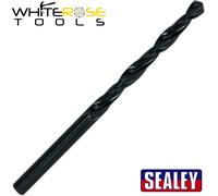 Sealey HSS Drill Bit 12mm Roll Forged Pack of 5 Storage Case Split Point