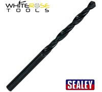 Sealey HSS Drill Bit 13mm Roll Forged Pack of 5 Storage Case Split Point