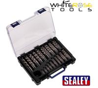 Sealey HSS Drill Bit Assortment Fully Ground 170pc 1-10mm Split Point Storage