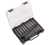 Sealey Drill Bit Assortment DBS170FG HSS Fully Ground 170pc 1-10mm DIN 338