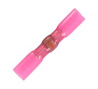 Sealey Heat Shrink Butt Connector with Crimp & Solder Red Pack of 25