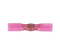 Sealey HSSB25R Heat Shrink Butt Connector with Crimp & Solder, Red - Pack of 25