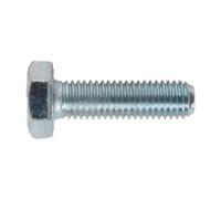 Sealey Ht Setscrew M10 X 35mm 8.8 Zinc Plated Din 933 - Pack Of 25 Pieces Ss1035
