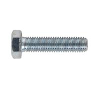 Sealey SS1250 Ht Setscrew M12 X 50Mm 8.8 Zinc Pack Of 25