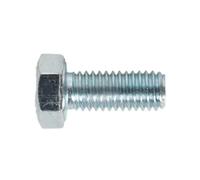 Sealey Ht Setscrew M5 X 12mm 8.8 Zinc Plated Din 933 - Pack Of 50 Pieces Ss512