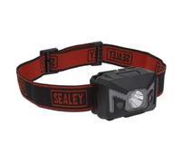 Sealey Rechargeable Auto Sensor LED Head Torch Black / Red