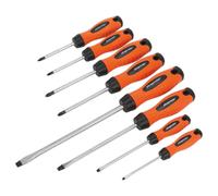 Sealey Screwdriver Set HV003 8pc Hi-Vis Orange