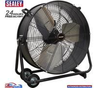 Sealey HVD24P Industrial High Velocity Drum Fan 24" 230V - Premier [EEK: A]