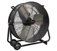 Sealey HVD24P Industrial High Velocity Drum Fan 24" 230V - Premier [EEK: A]