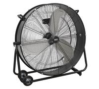Sealey HVD30 230v Industrial High Velocity Drum Fan 30in Cooling Summer Hot